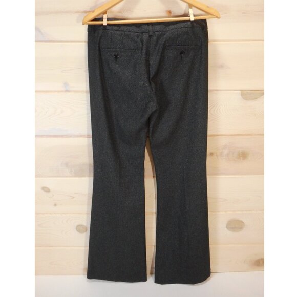 Express Design Studio Women’s Sz 6 Dress Pants Black Metallic Office Careerwear - Picture 3 of 11